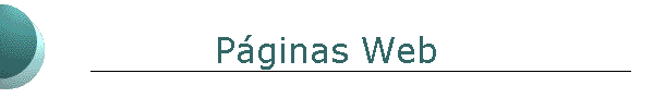 Pginas Web